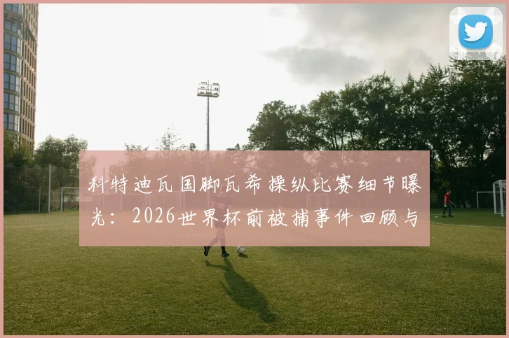 科特迪瓦国脚瓦希操纵比赛细节曝光：2026世界杯前被捕事件回顾与足球丑闻反思